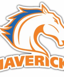 Texas Arlington Mavericks College NCAA Logo Vinyl Decals Sticker For Car Truck Door And Window Laptop Gifts For Fans