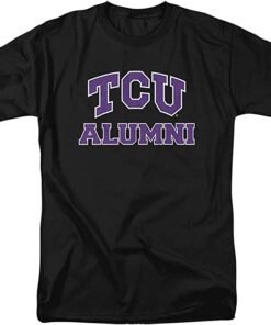 Texas Christian University Official Unisex Adult T Shirt Collection, University Football Fan Shirt, TCU Shirts Gift for Fans