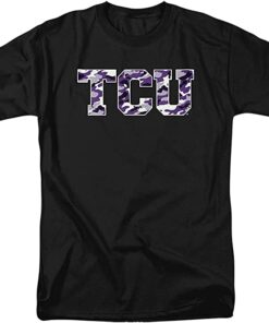 Texas Christian University Official Unisex Adult T Shirt Collection, University Football Fan Shirt, TCU Shirts Gift for Fans