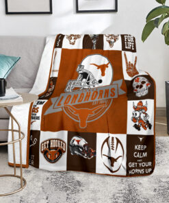 Texas Longhorns NCAA Sherpa And Fleece Blanket Gifts For Fans
