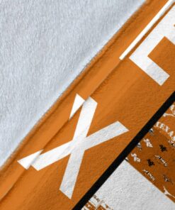 Texas Longhorns University NCAA Fleece And Sherpa Blanket Gifts For Fans