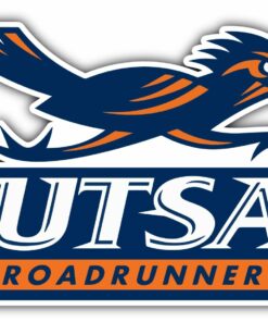 Texas-SA Roadrunners UTSA NCAA Logo Vinyl Decal Stickers For Car Truck Door And Window Laptop Gifts For Fan