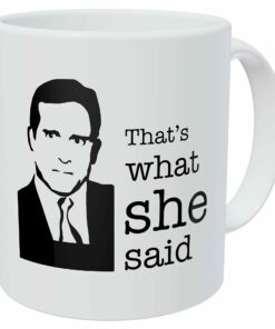 That's What She, Office, Boss 11 Ounces Funny Coffee Mug Gag Gift