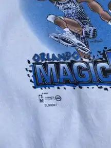 The 1995 BNA Finals Orlando Magic Vs Houston Rockets T-Shirt Sweatshirt Pullover Hoodie Reprinted Full Color Full Size