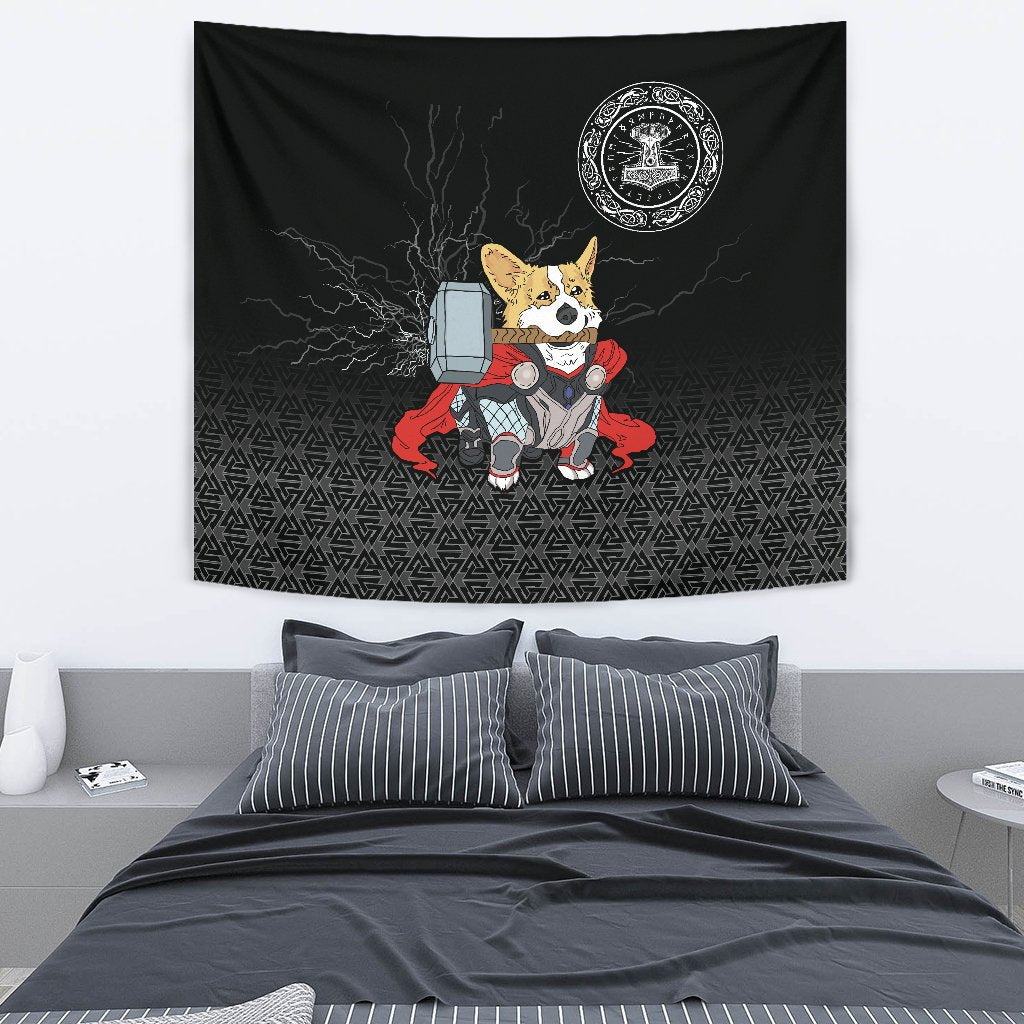The Mighty Thorgi Viking Tapestry for Wall Décor
