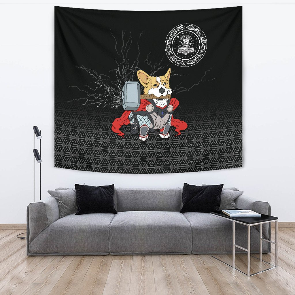 The Mighty Thorgi Viking Tapestry for Wall Décor