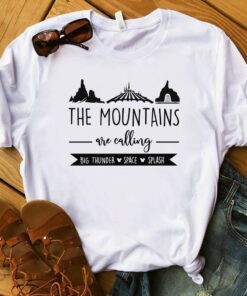 The Mountains Are Calling Shirt, Disney Mountain Shirt, Big Thunder Mountain, Splash Mountain Shirt, Disney Family Shirt, Disney Shirt Gift For Men Women Kid Hoodie Sweatshirt Toddler Shirt