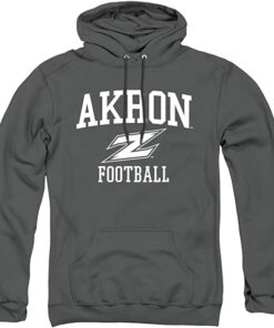 The University Of Akron Official Football Unisex Adult Pull-Over Hoodie