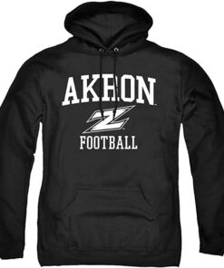 The University Of Akron Official Football Unisex Adult Pull-Over Hoodie