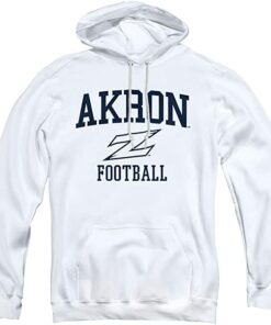 The University Of Akron Official Football Unisex Adult Pull-Over Hoodie