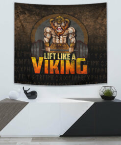 There's Viking Steel In My Blood And Celtic Iron In My Bones Tapestry for Wall Décor