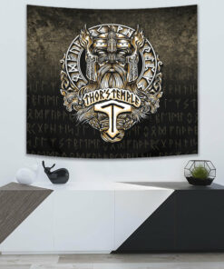 Thor's Temple Tapestry for Wall Décor