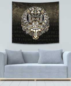 Thor's Temple Tapestry for Wall Décor