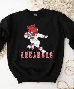 Throwback Arkansas Razorbacks Sweatshirt, Arkansas History Sweatshirt, Vintage Razorback Crewneck, Arkansas Football Sweater, Go Hogs Shirt