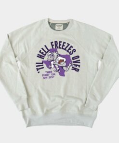 "'Til Hell Freezes Over" TCU Football Crewneck, TCU Shirts Gifts For NCAA Fans
