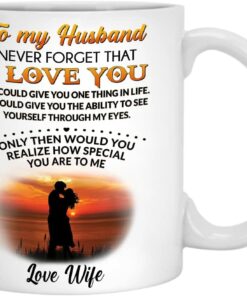 To My Husband When We Get To The End Of Our Lives Together Mug, Personalized Carl And Ellie Mug