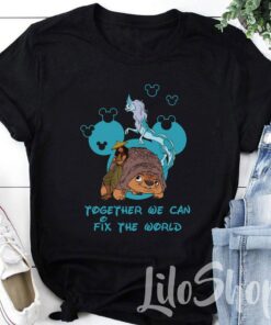 Together We Fix The World Shirt, Disney Family Matching Shirt, Disney Friends Shirts, Raya And The Last Dragon, Raya Shirts, Tuk-tuk Shirt Gift Adult Kid Toddler Tee