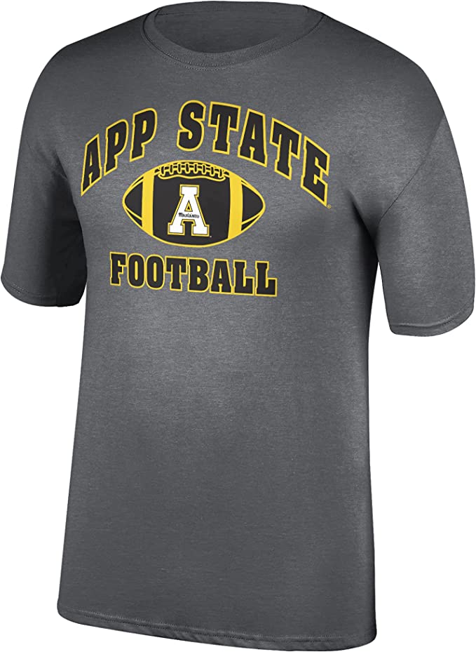 Top Of The World Men's Short Sleeve Basic Shirts, App State Shirts for Appalachian State Mountaineers Football Team Lovers