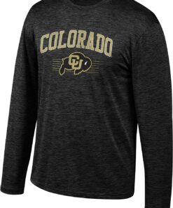 Top of The World Poly Space Dye Invader Long Sleeve Tee Shirt, CU Buffs Sweatshirt, Shirt, Hoodie Gifts for NCAA Fans