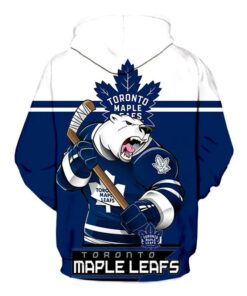Toronto Maple Leafs Hoodies Mascot 3D Printed Gifts for Fans