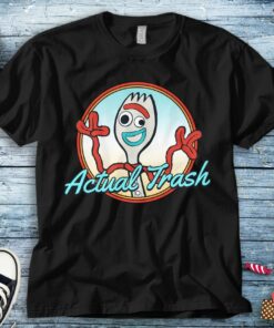 Toy Story Forky Actual Trash Portrait Unisex Tee Adult T-shirt Kid Shirt Long Sleeve Hoodie Sweatshirt Women's Tank