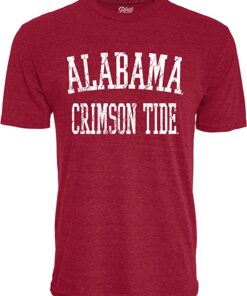 Tri-Blend Team Color Shirt, Alabama Sweatshirt Gifts for Alabama Fans