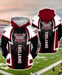 Troy Trojans Ncaa 3D All Over Print Hoodie, Zip-Up Hoodie
