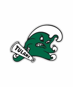 Tulane Full Color Vinyl Sticker For Car Door Windows Gifts For Football Fans