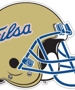 Tulsa Golden Hurricane NCAA Logo Vinyl Decals Sticker For Car Truck Door And Window Laptop Gift For Fans