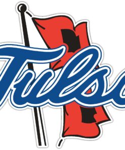 Tulsa Golden Hurricane NCAA Logo Vinyl Decals Sticker For Car Truck Door And Window Laptop Gifts For Fans
