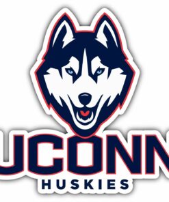UConn Huskies University College NCAA Logo Vinyl Decals Sticker For Car Truck Door And Window Laptop Gifts For Fans
