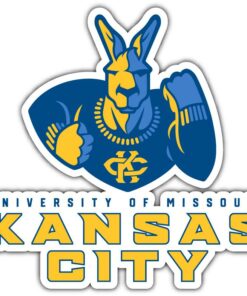 UMKC Kangaroos University College NCAA Logo Vinyl Decals Sticker For Car Truck Door And Window Laptop Gifts For Fans