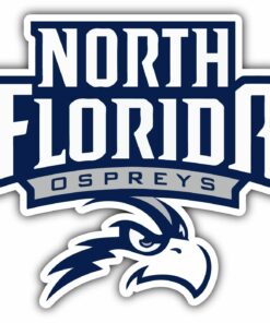UNF Ospreys University College NCAA Logo Vinyl Decals Sticker For Car Truck Door And Window Laptop Gifts For Fans