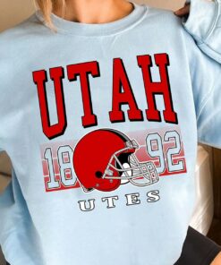 UTAH Football Crewneck, UTAH Football Sweatshirt, Football Fan Shirt, University Football Fan Shirt, Hogs Shirt Gifts For Razorbacks Fans, Arkansas Razorbacks Hoodie
