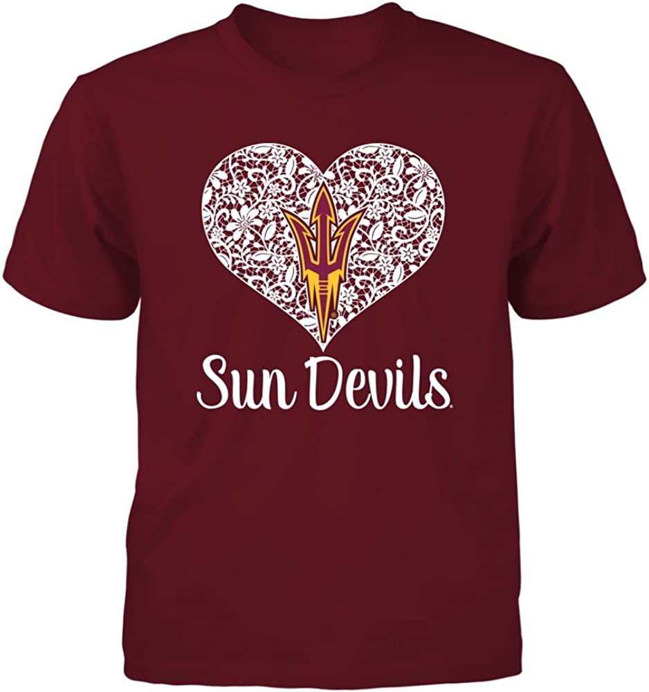 Uic Flames T-Shirt - Lace Heart Logo, ASU Hoodie, Sweatshirt, Shirt Full Size Gifts for NCAA Fans