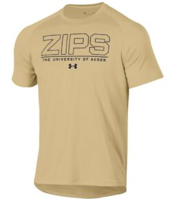 Under Armour Tech Short Sleeve T-Shirt, University Of Akron Sweatshirt, Akron Zips Shirt Gifts for NCAA Fans
