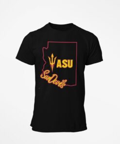 Unisex Tempe Arizona ASU Sundevils Shirt, ASU Shirt, Arizona State Sun Devils NCAA Sweatshirts, Hoodie, Shirt Gifts for Fans