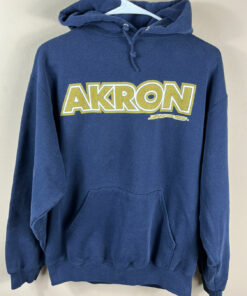 University Akron Zips Hoodie Sweatshirt Jerzees Brand, University Of Akron Sweatshirt, Akron Zips Shirt Gifts for NCAA Fans