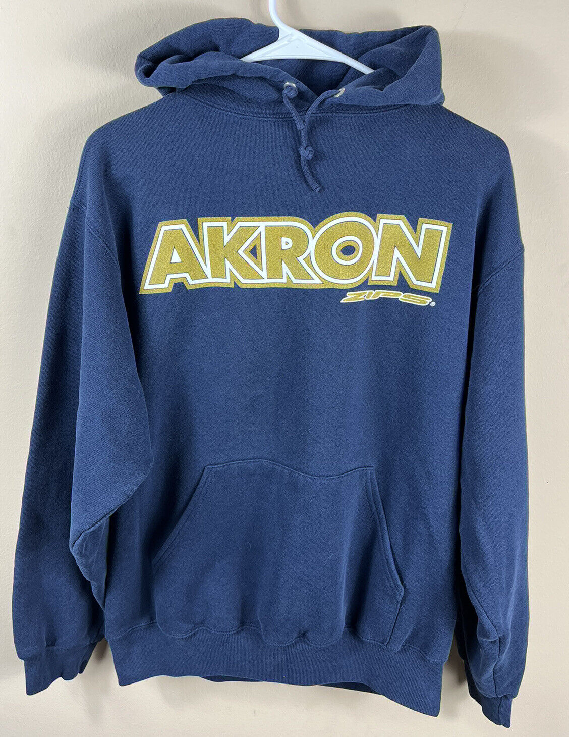 University Akron Zips Hoodie Sweatshirt Jerzees Brand, University Of Akron Sweatshirt, Akron Zips Shirt Gifts for NCAA Fans