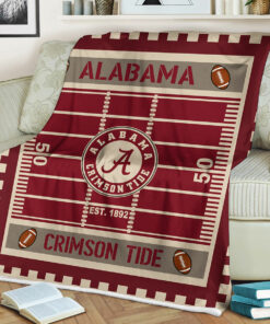 University Of Alabama Crimson Tide NCAA Sherpa Fleece Blanket