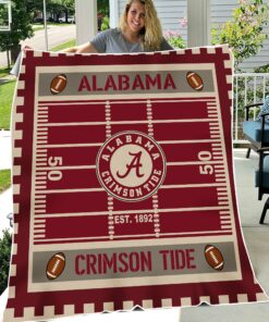 University Of Alabama Crimson Tide NCAA Sherpa Fleece Blanket