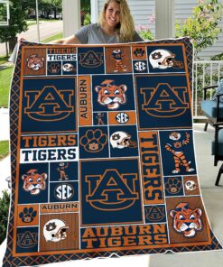 University Of Auburn Tigers Sherpa Fleece Blanket