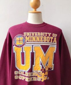 University Of Minnesota Gophers Golden Final Four NCAA Basketball Crewneck Sweatshirt, Football Shirt, Vintage 90s Shirt, T-Shirt, Hoodie