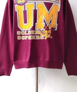 University Of Minnesota Gophers Golden Final Four NCAA Basketball Crewneck Sweatshirt, Football Shirt, Vintage 90s Shirt, T-Shirt, Hoodie