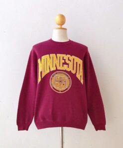 University Of Minnesota Gophers Golden Unisex Sweashirt, Unisex Hoodied Full Size, Minnesota Gophers University Football Fan Shirt