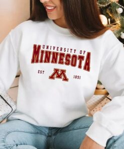 University Of Minnesota Sweater, Minnesota Sweatshirt, Minnesota University Sweatshirt, University Shirt, Colege Shirt, Custom University