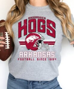University of Arkansas Razorback Football Sweatshirt, Hoodie, Shirt, Hogs Shirt Gifts For Razorbacks Fans, Arkansas Razorbacks Hoodie