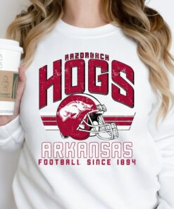 University of Arkansas Razorback Football Sweatshirt, Hoodie, Shirt, Hogs Shirt Gifts For Razorbacks Fans, Arkansas Razorbacks Hoodie