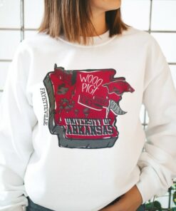 University of Arkansas Sweatshirt, Throwback Arkansas Crewneck, Vintage Razorback Pullover, Arkansas Sweater, Woo Pig Sooie Sweatshirt, Shirt, Hoodie