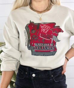 University of Arkansas Sweatshirt, Throwback Arkansas Crewneck, Vintage Razorback Pullover, Arkansas Sweater, Woo Pig Sooie Sweatshirt, Shirt, Hoodie